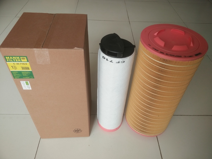 C25710/3 MAN Air Cleaner Filter Element For Atlas Screw Air Compressor مرشح الهواء Element 0